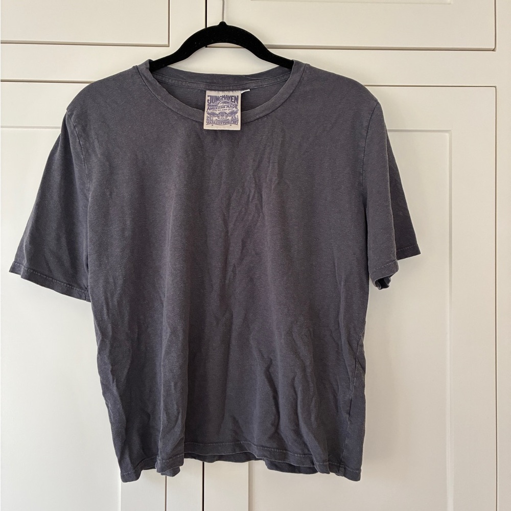Jungmaven gray short sleeve tee